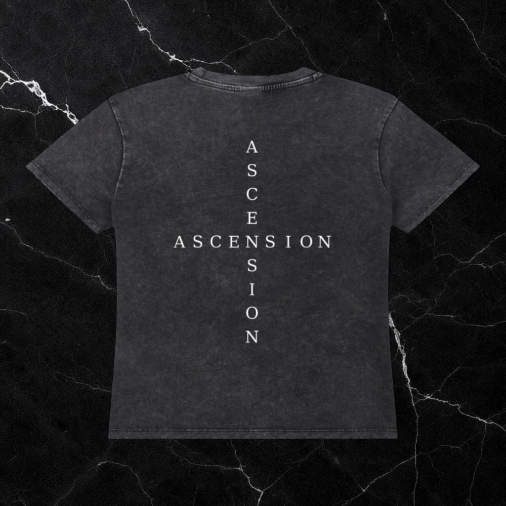 Ascension Drop Shoulder Crop Tee