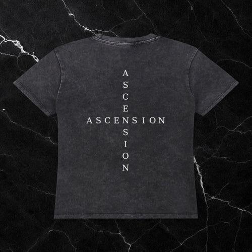 Ascension Drop Shoulder Crop Tee