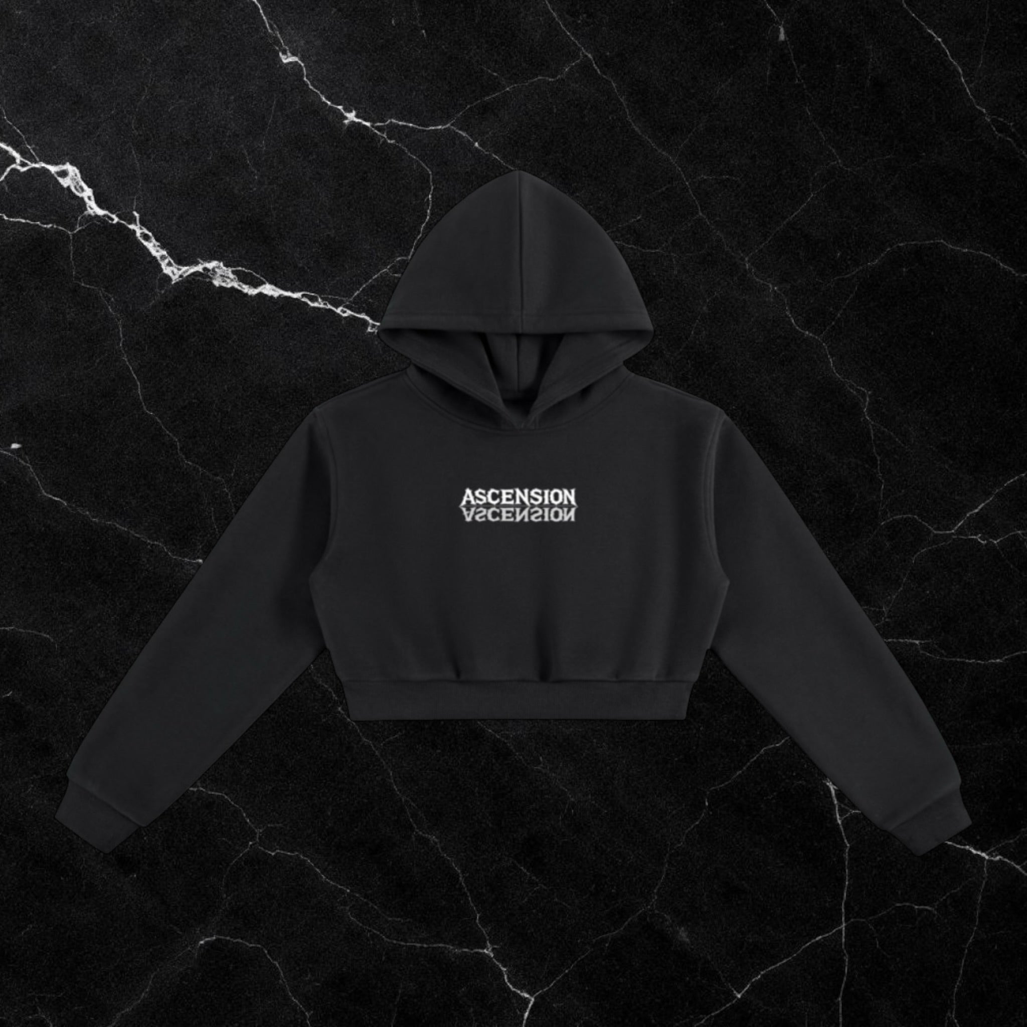 Ascension Cropped Hoodie