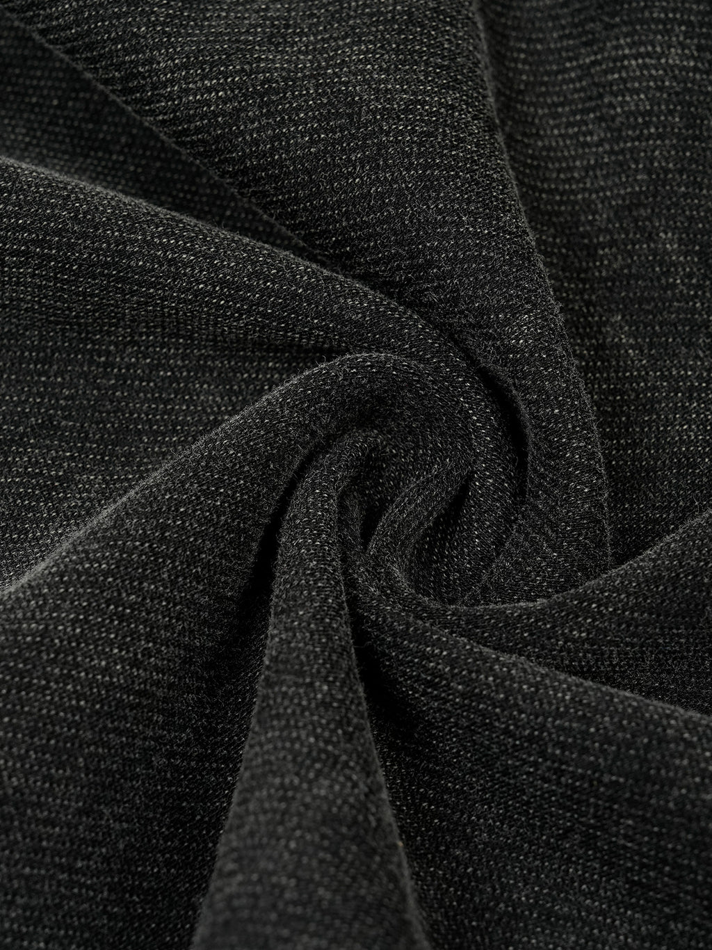 Close-up of black textured fabric