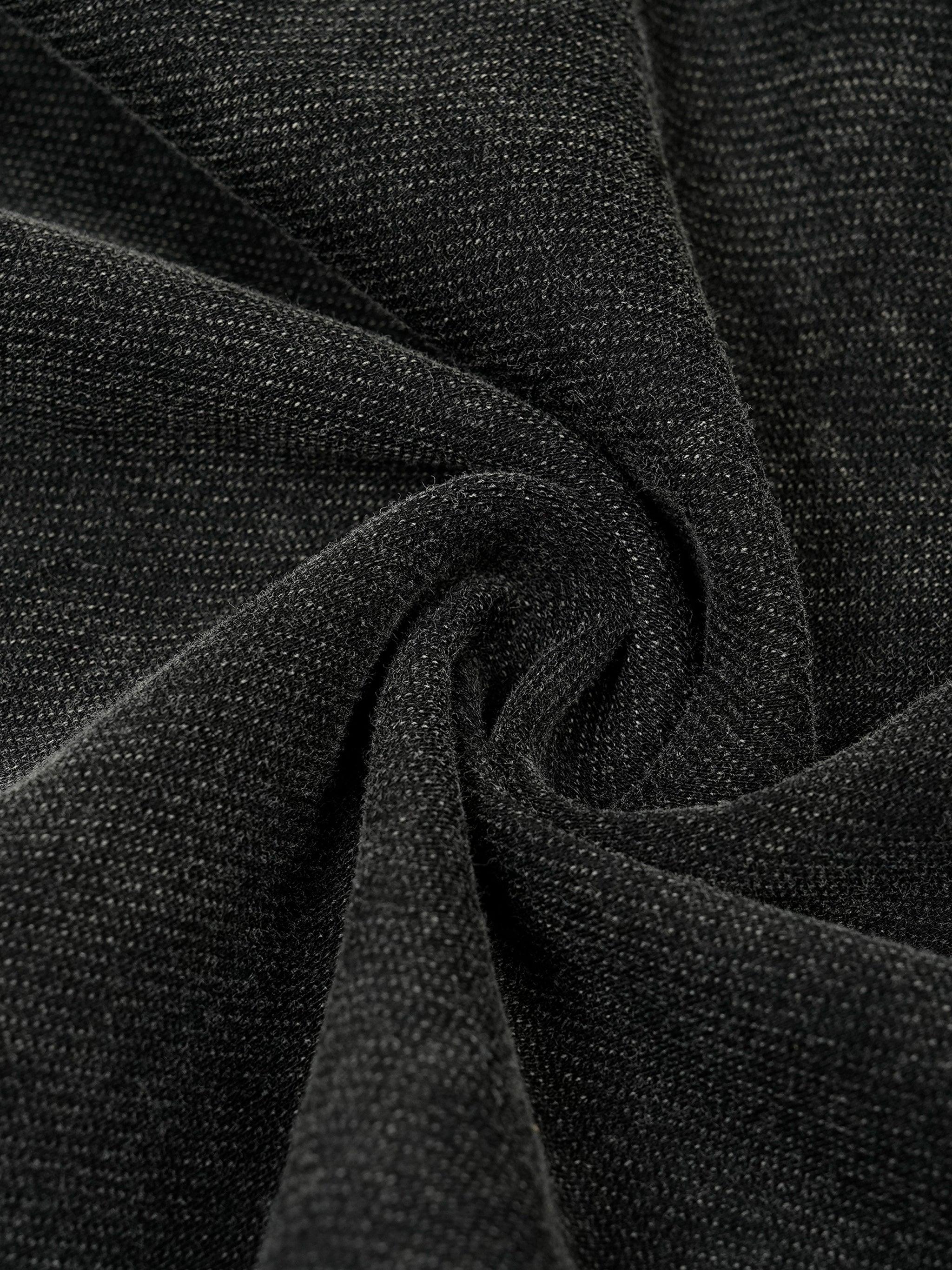 Close-up of black textured fabric