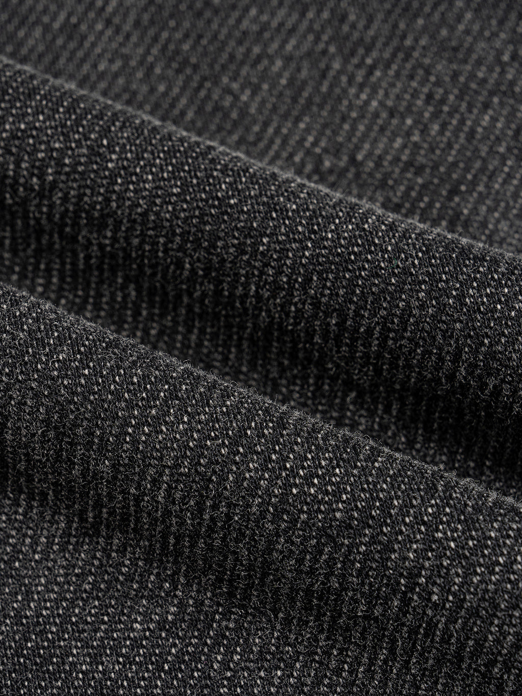 Close-up of black textured fabric