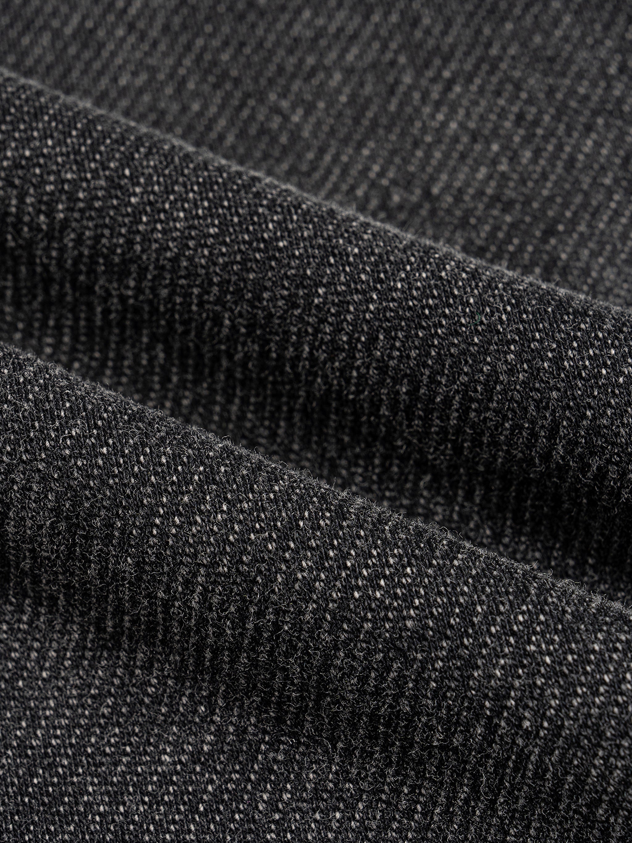 Close-up of black textured fabric