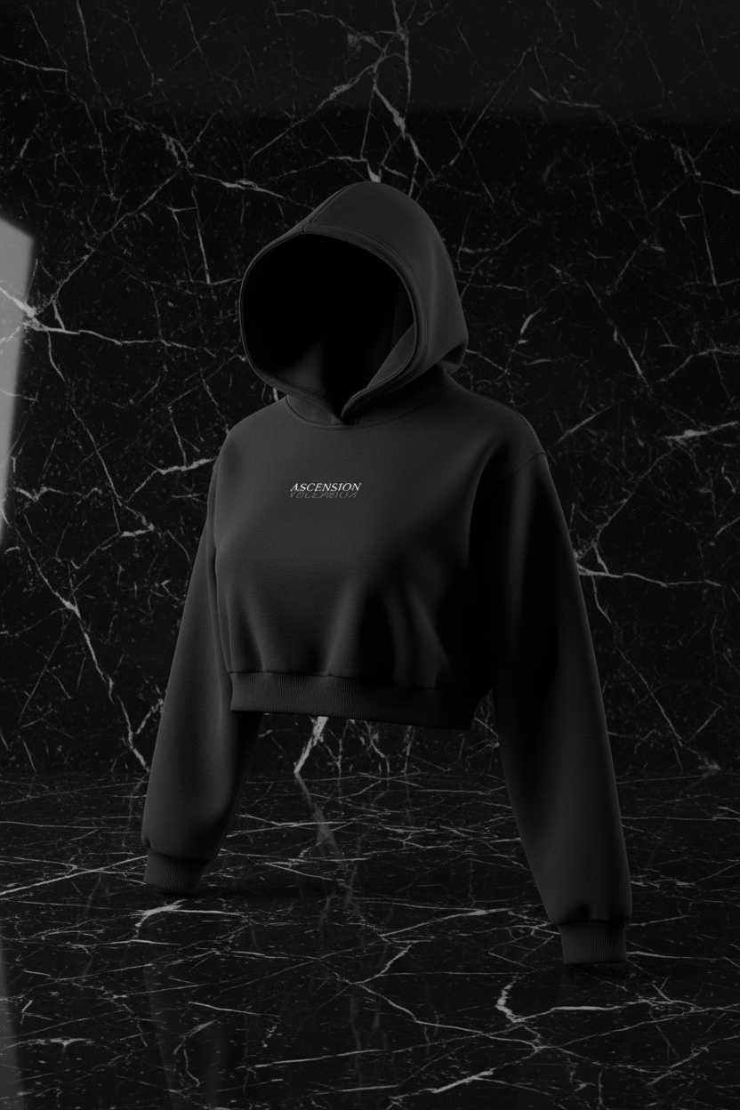 Ascension The Eclipse Crop Hoodie