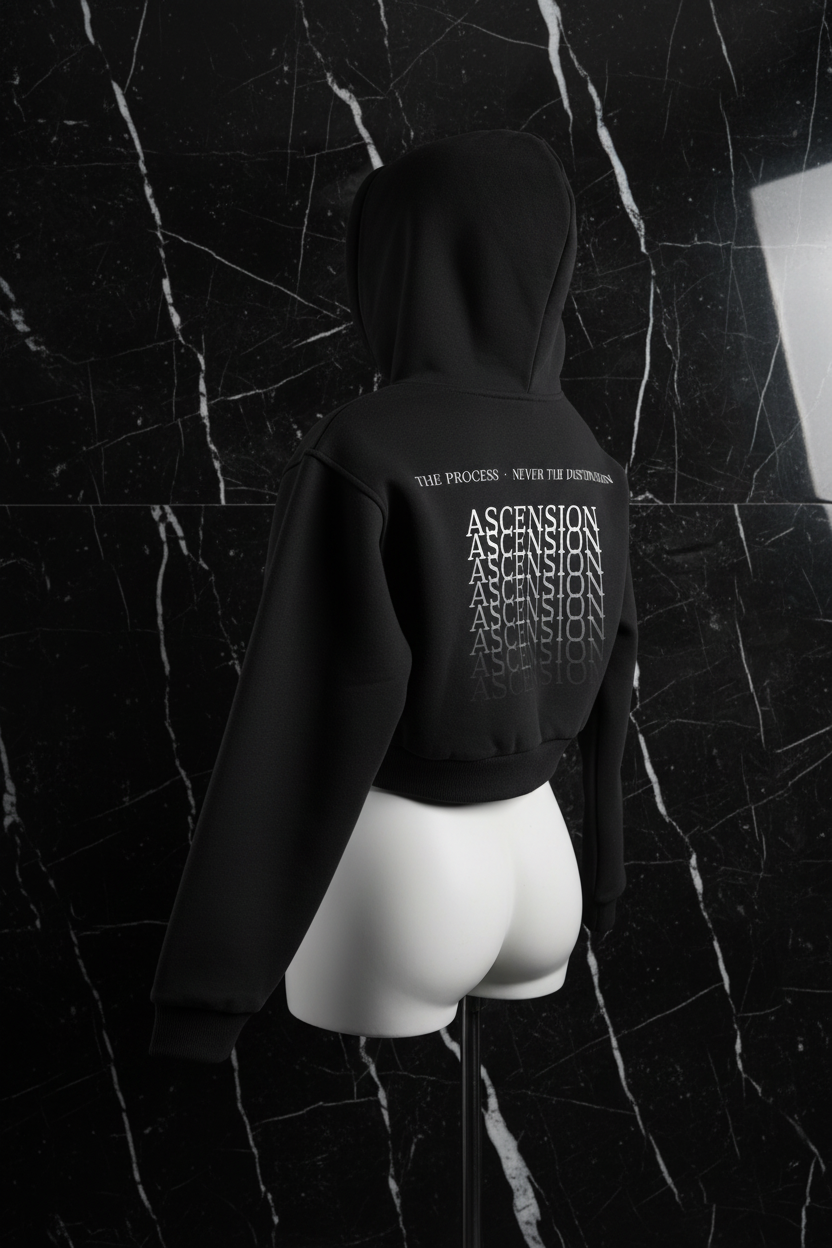 Ascension The Eclipse Crop Hoodie