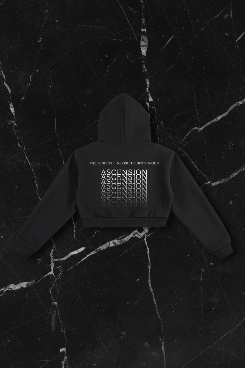Ascension The Eclipse Crop Hoodie